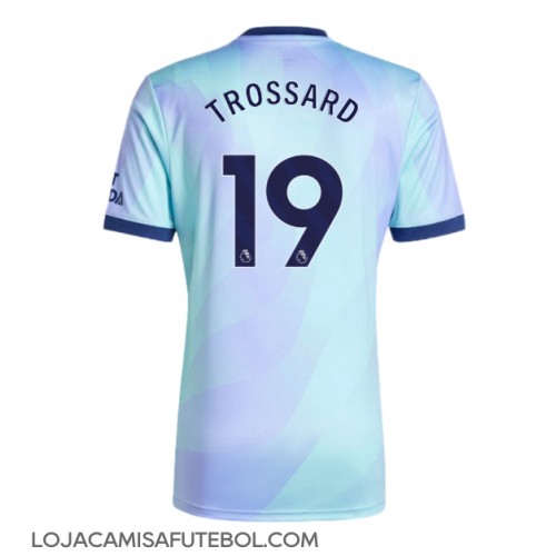 Camisa de Futebol Arsenal Leandro Trossard #19 Equipamento Alternativo 2024-25 Manga Curta